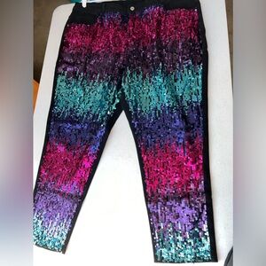 Brand New Plus Size Sequin Jeans